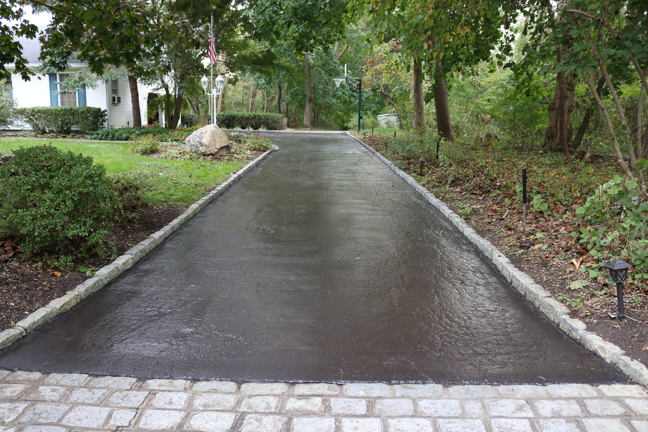 Fall 2016 driveway job by Elite Sealcoating  ~~  