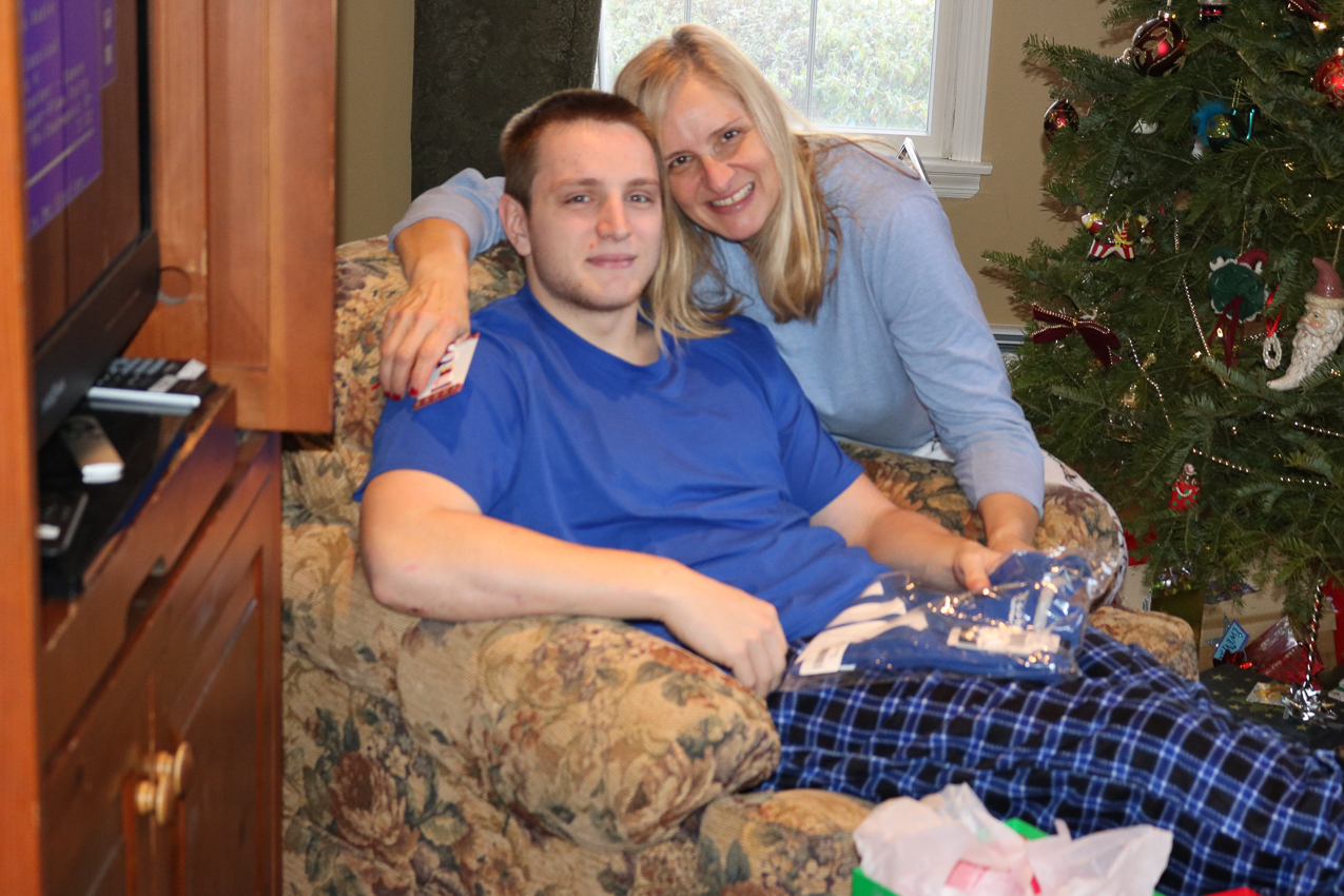 Dan and Mary  ~~  Christmas at the Lynch Shack