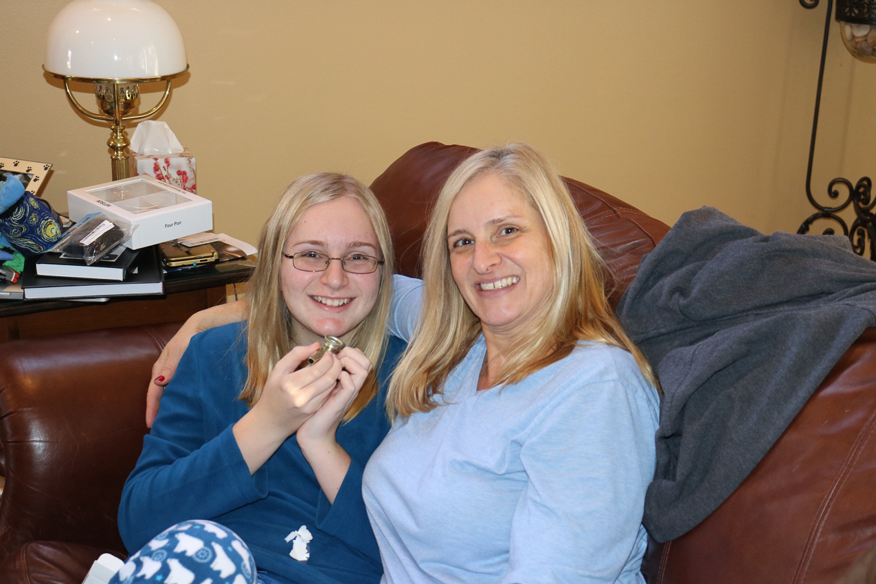 Mary and Gret  ~~  Christmas at the Lynch Shack
