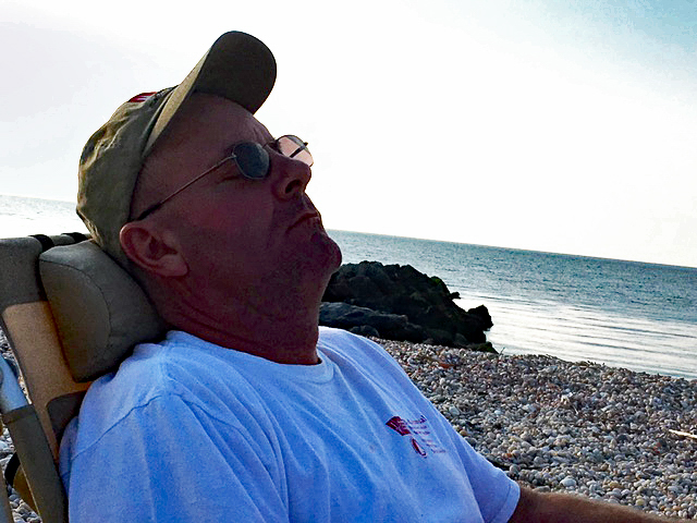 Flax Pond 2016, Just Akula and friends all alone  ~~  Captain Relaxation