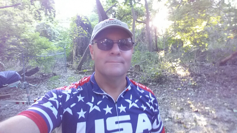 Got my colors on for a little ride  ~~  