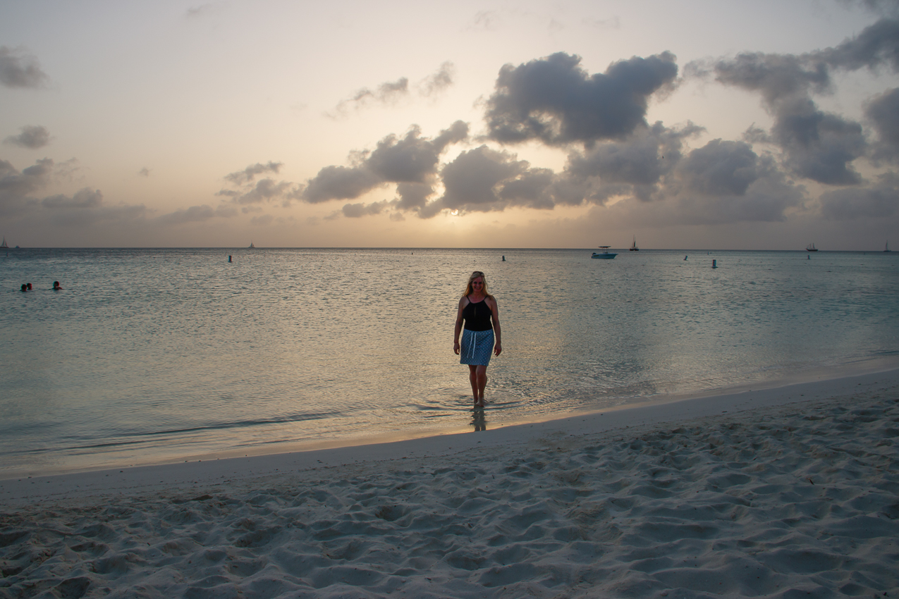   ~~  Aruba for our 27th Anniversary