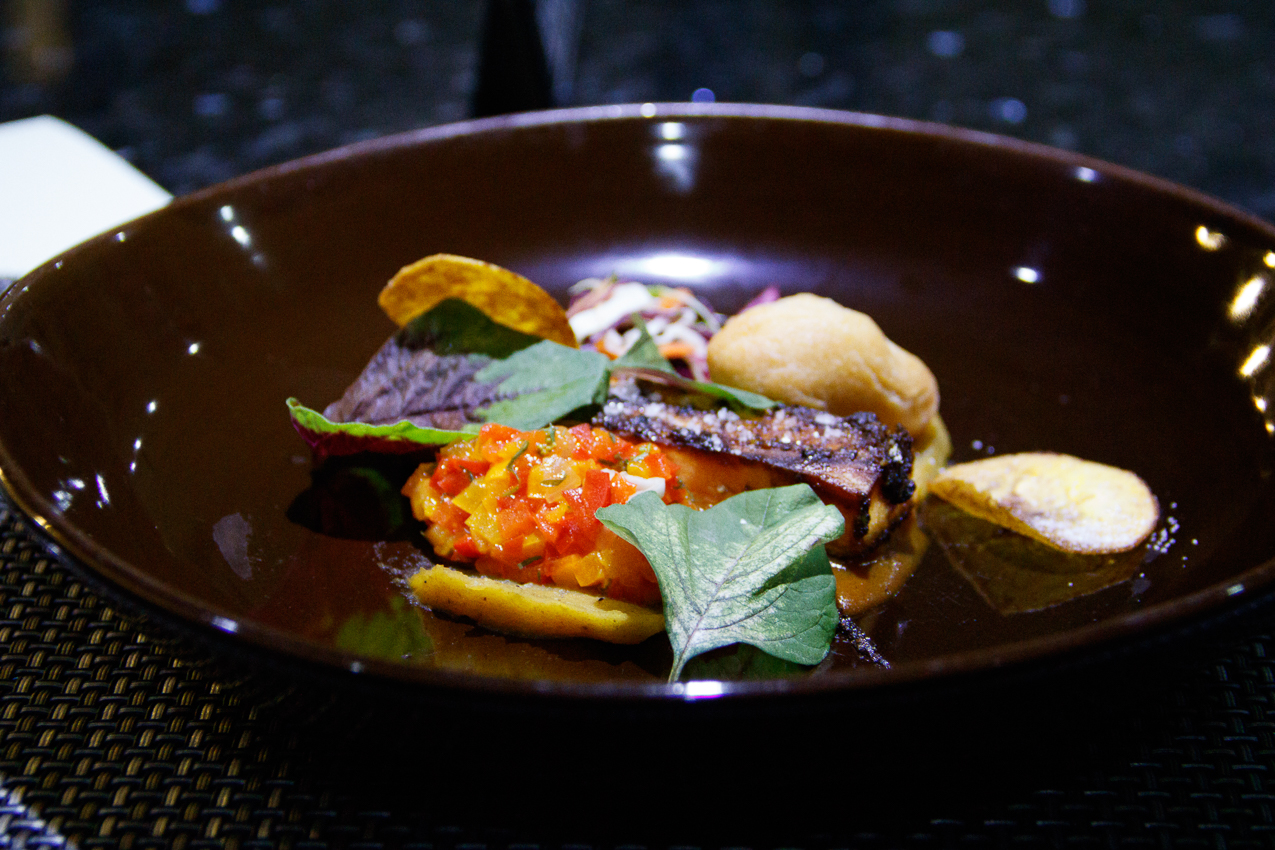 Kitchen Table by White in Aruba for our 27th Anniversary, One of the best meals of my life, 8 course fantastic and vegetarian.  ~~  Aruba for our 27th Anniversary