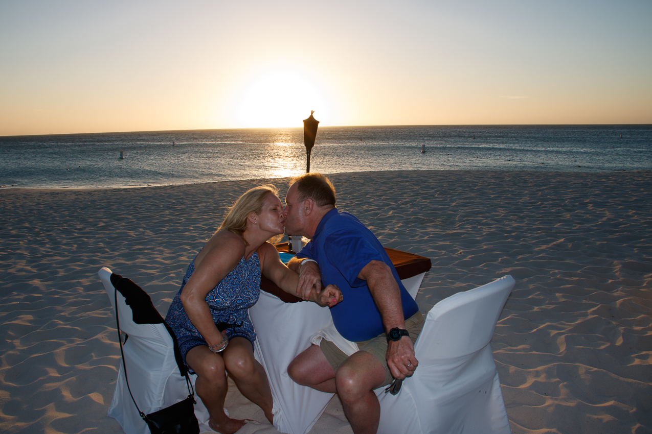   ~~  Aruba for our 27th Anniversary