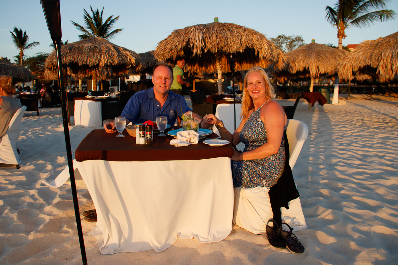   ~~  Aruba for our 27th Anniversary