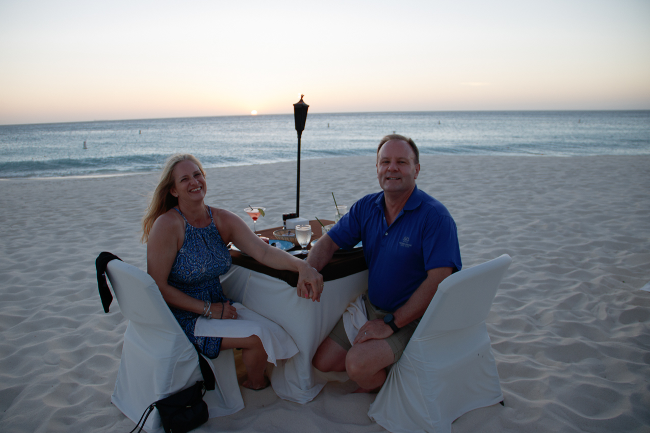   ~~  Aruba for our 27th Anniversary