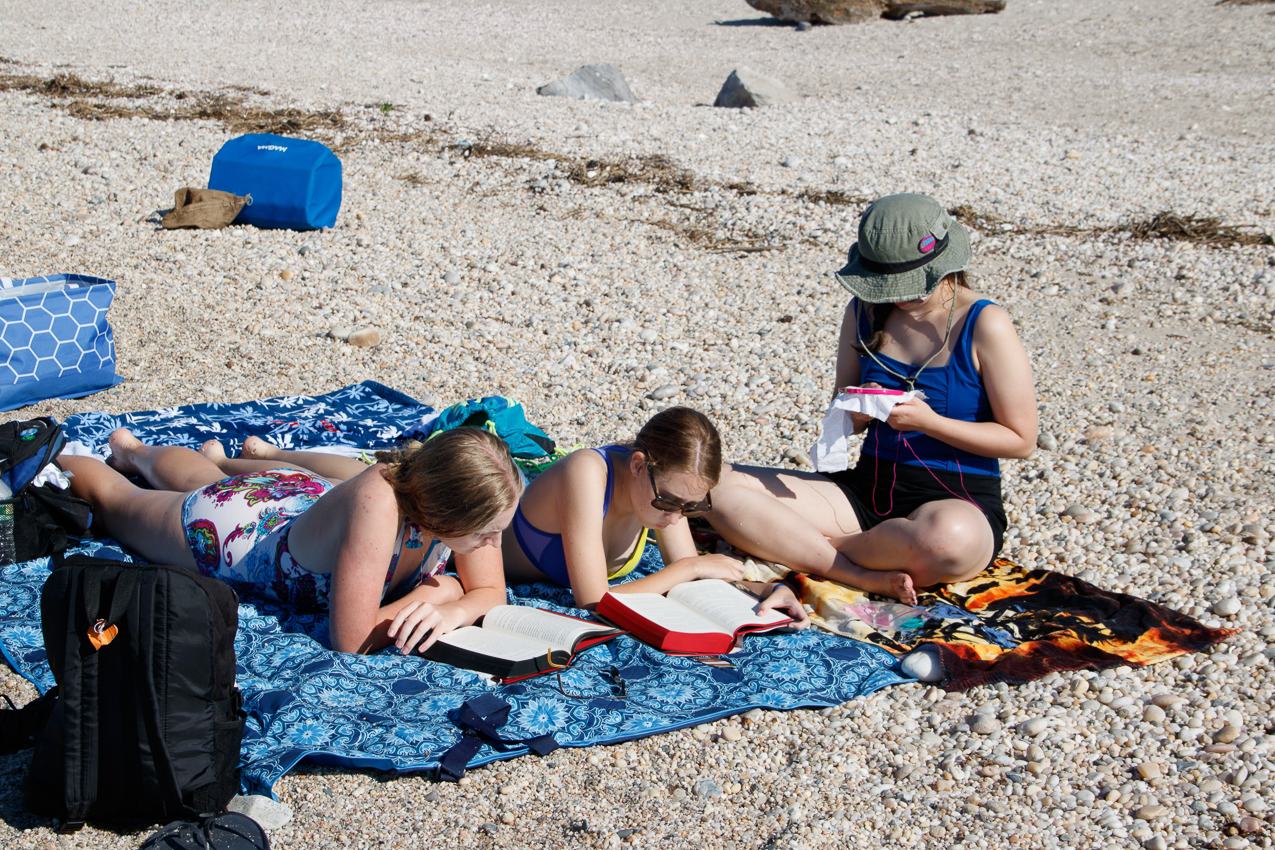 Flack Pond July 2017 by ourselves.  ~~  AWESOME weather and 70 degree water was perfect.  July 30 2017