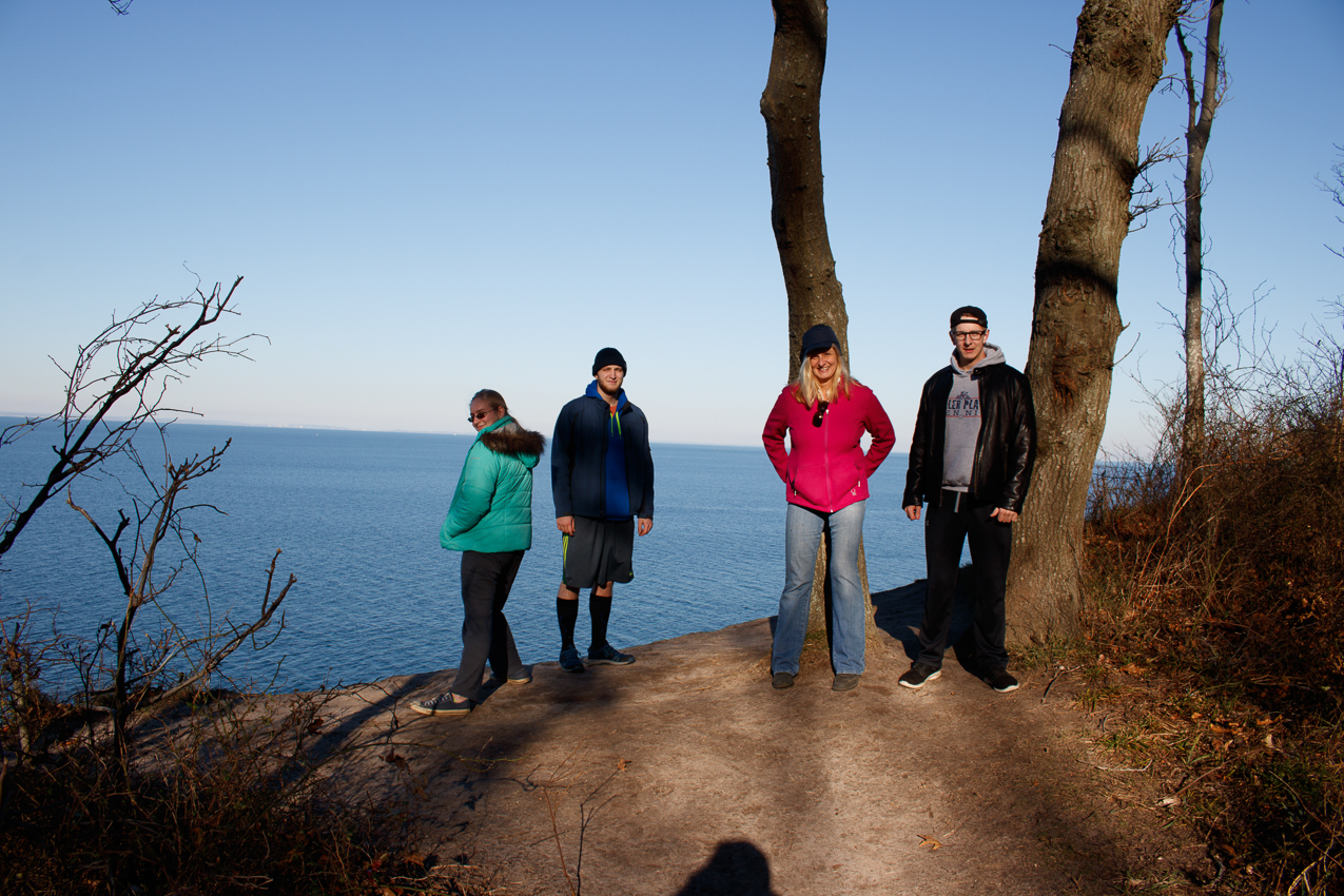 Thanksgiving Black Friday Hike in Cordwood Landing Park 2017  ~~  