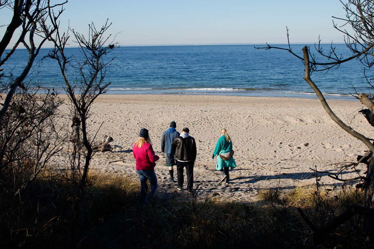 Thanksgiving Black Friday Hike in Cordwood Landing Park 2017  ~~  