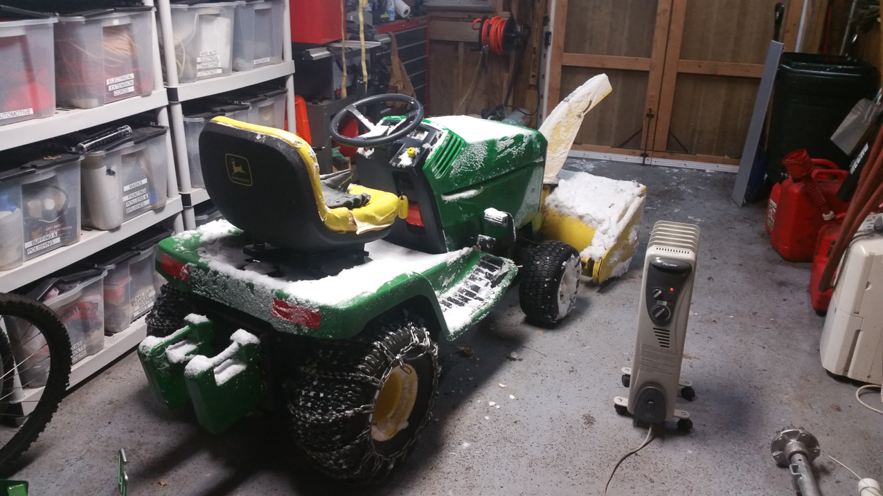 warming up  ~~  Johnny!!!