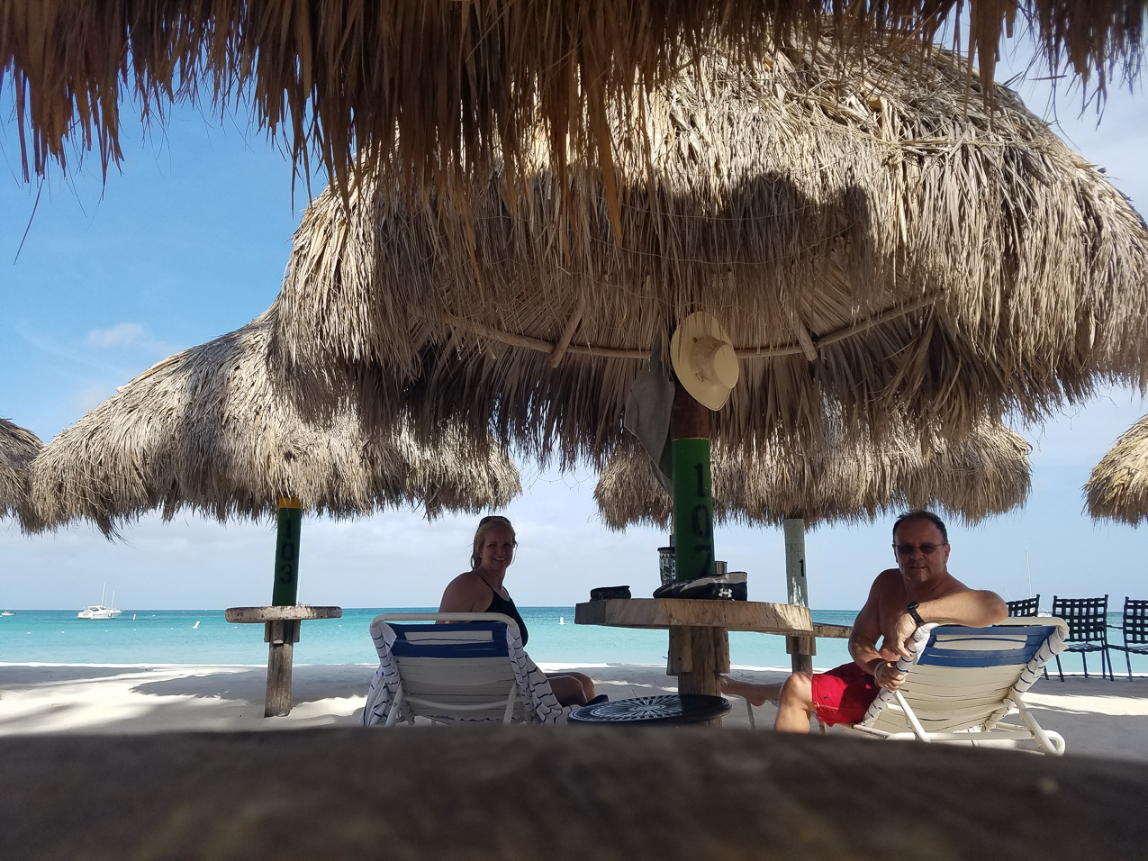   ~~  Aruba for our 27th Anniversary