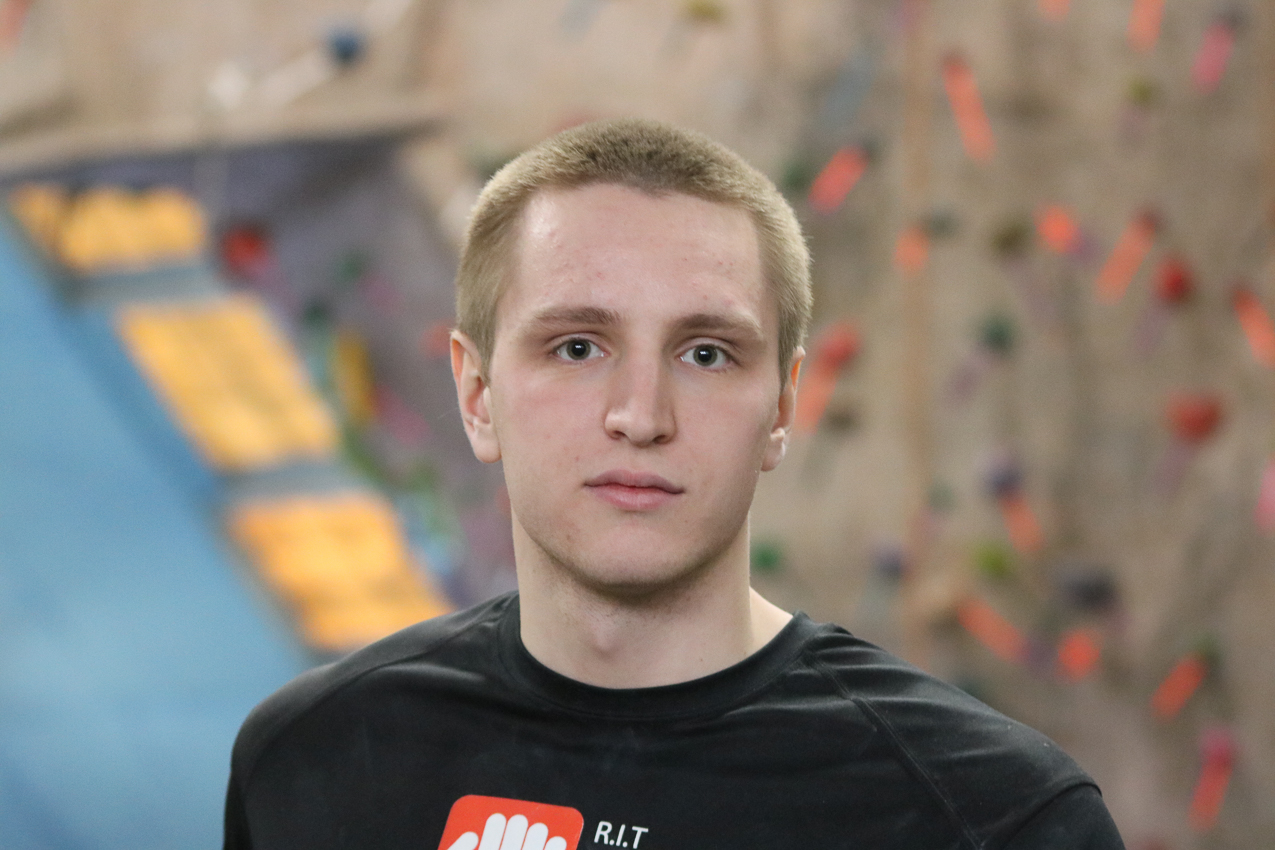 Capt Dan  ~~  RIT Rock Climbing @ Gravity Vault, Upper Saddle River, NJ March 4, 2017