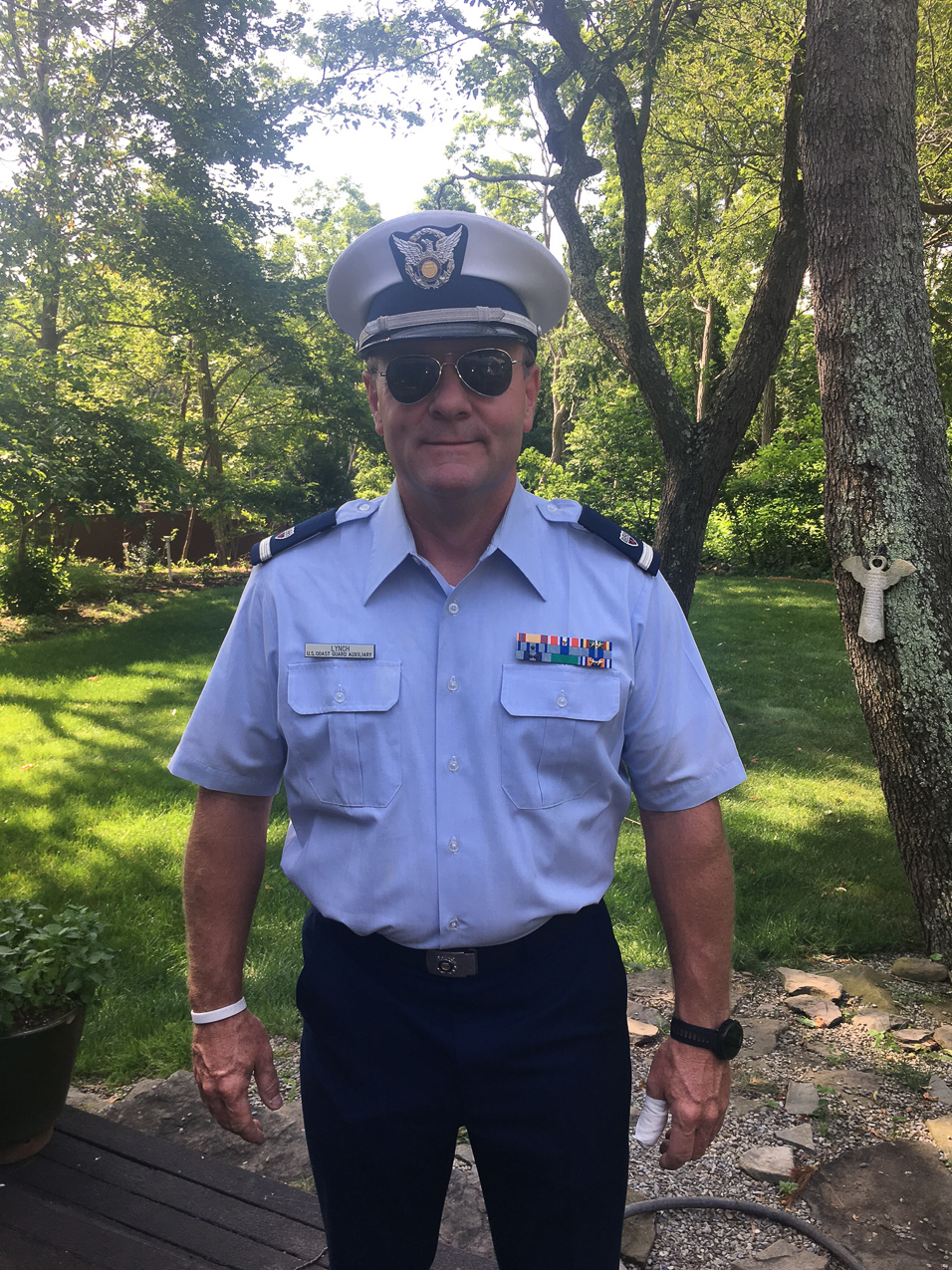 USCG at the Port Jefferson Independence Day Parade 2017  ~~  