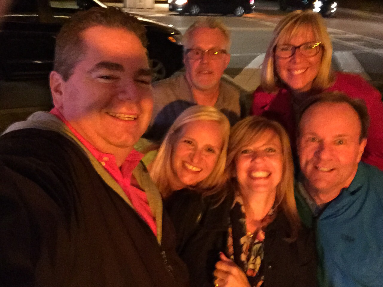 Deb and Dave out with the Thompsons on the South Shore at The Oar  ~~  