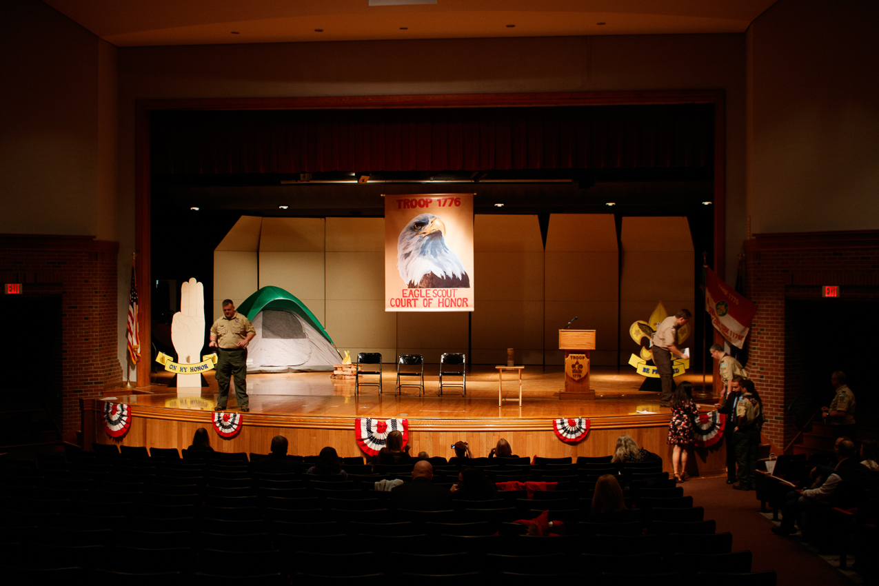 Mary Lynch's Eagle for Troop 1776  ~~  Mt. Sinai Troop 1776 Eagle Court @ MS HS