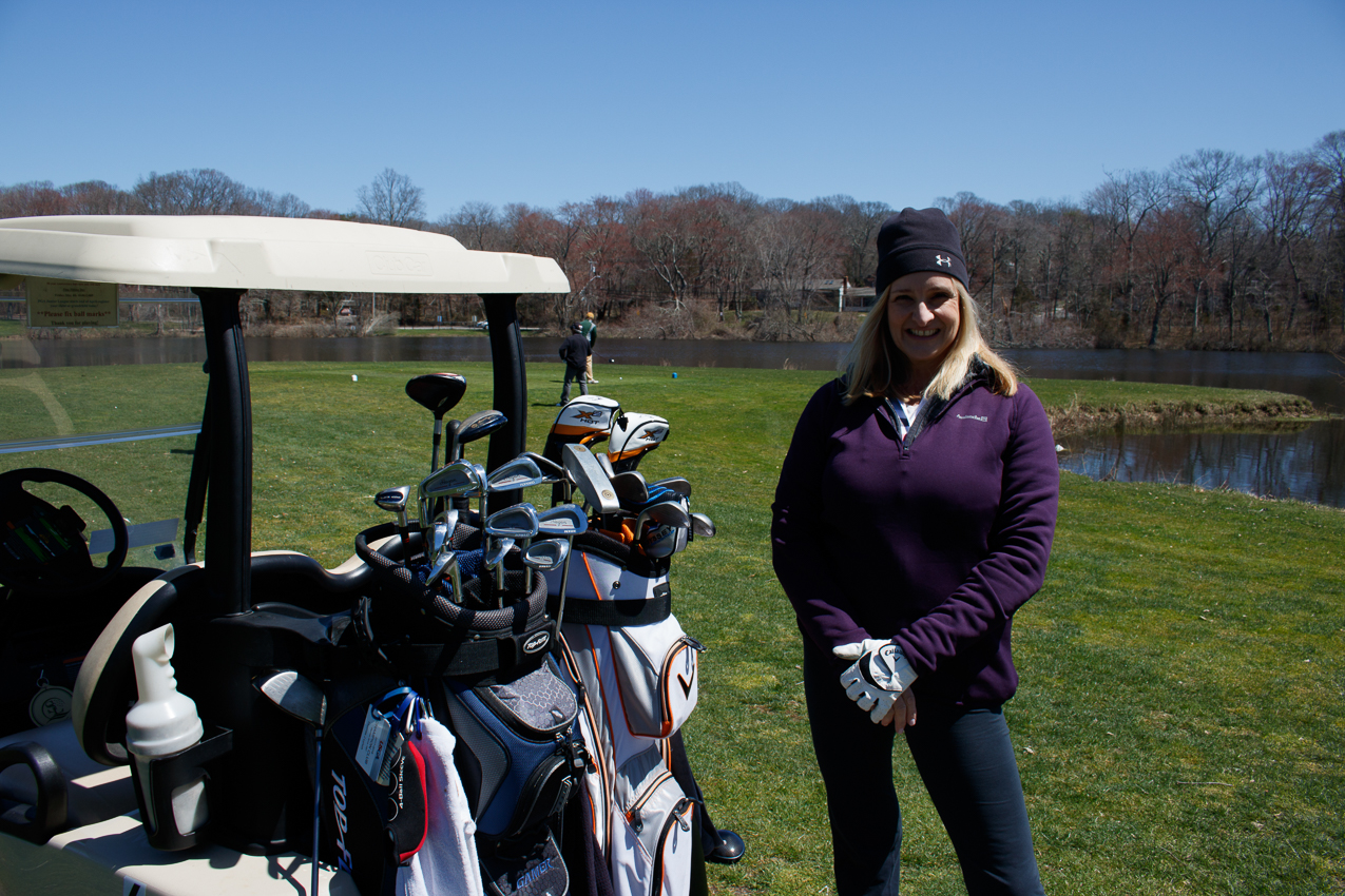 SpringLake CG with Gret   ~~  Playing a little 9 - our favorite