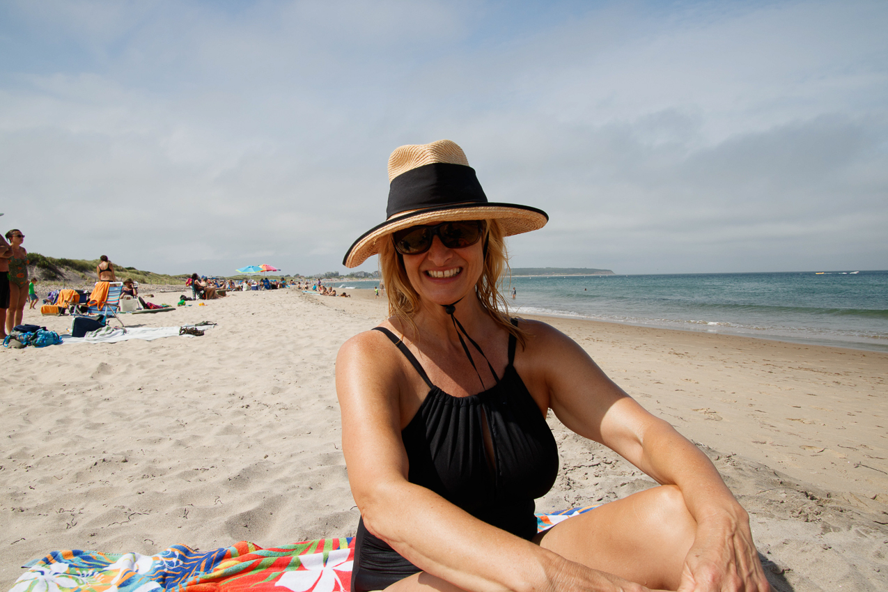 BI Crescent Beach on the Atlantic Ocean  ~~  My Long Cruise Bucket List item Block Island Sailing Adventure