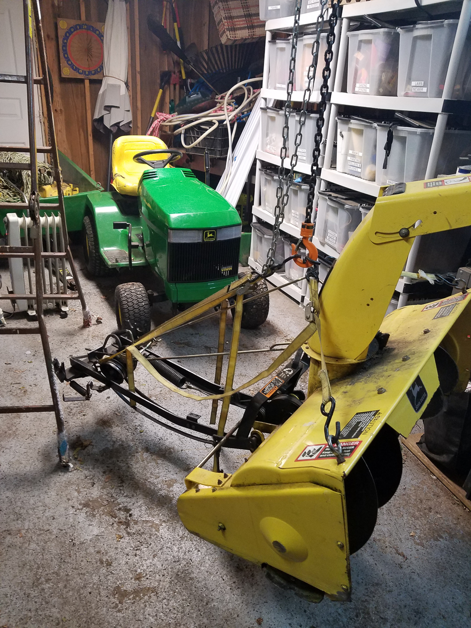 Johnny getting hooked up for 2018 winter  ~~  