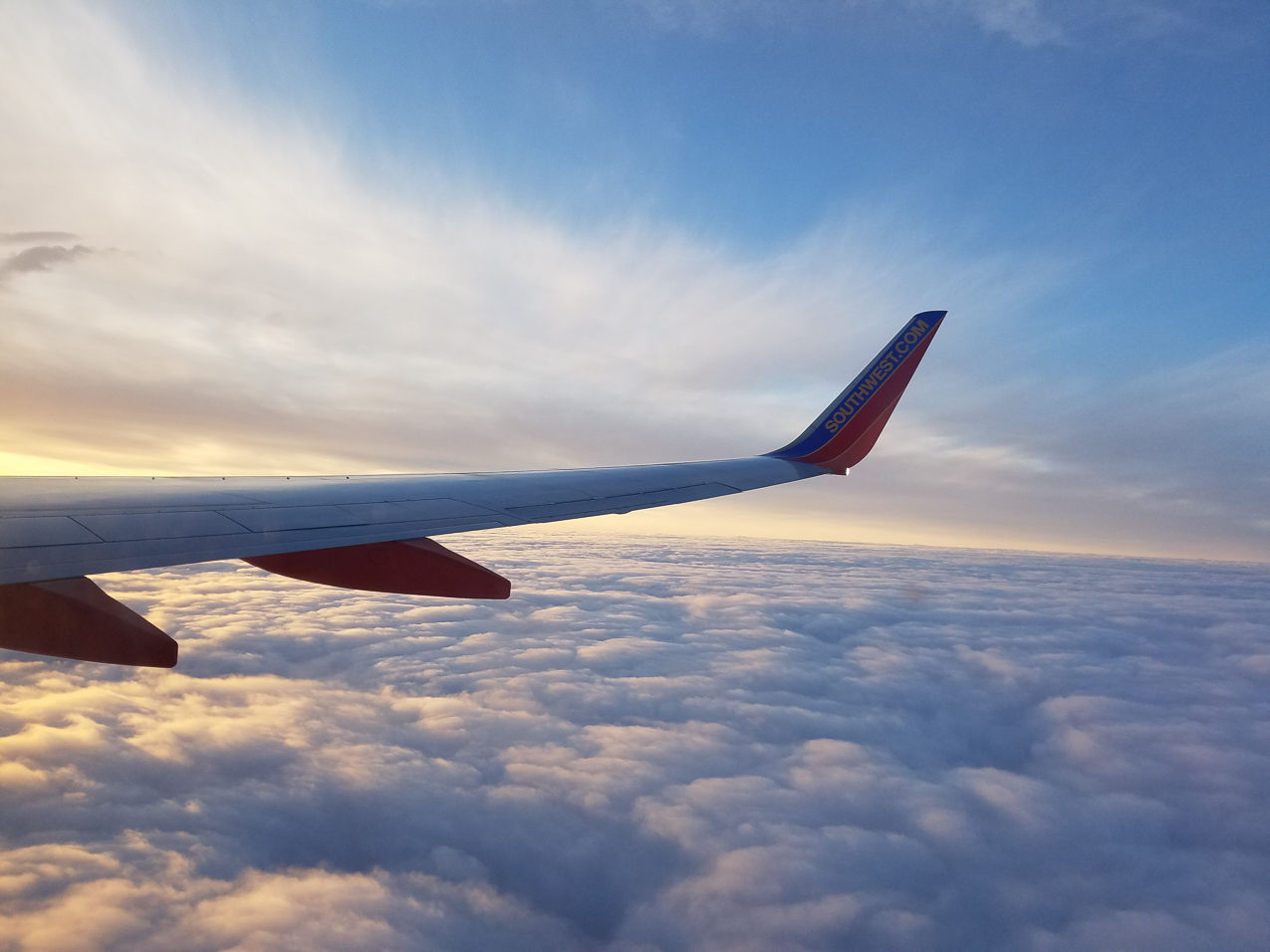 Southwest heading for FLA w/Gret  ~~  Carnival Elation Cruise March 2018 with John & Lyd