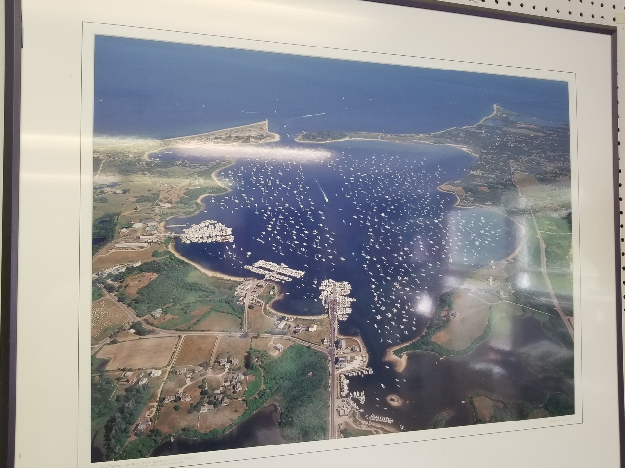 Block Island from the air  ~~  My Long Cruise Bucket List item Block Island Sailing Adventure