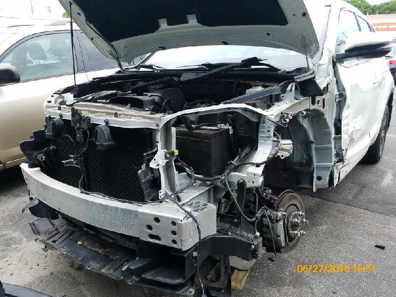 The Hulk under repair  ~~  $14 grand, yikes!!!!