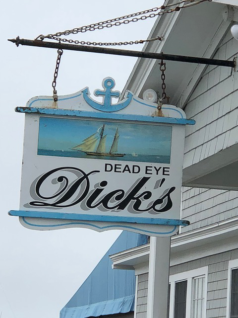 typical restaurant  ~~  My Long Cruise Bucket List item Block Island Sailing Adventure