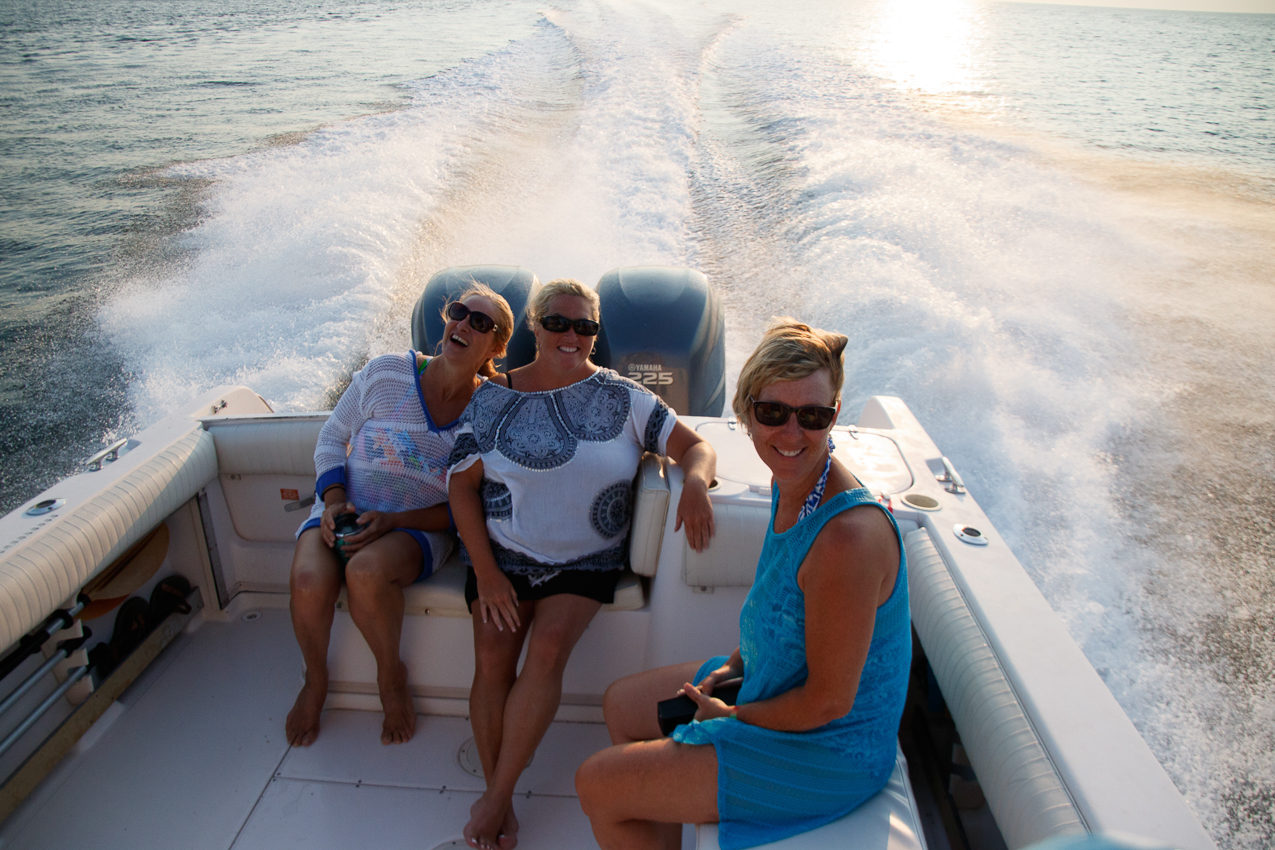 Typical Boat day out with the Thompsons to PJ and back = Great Day!!!  ~~  