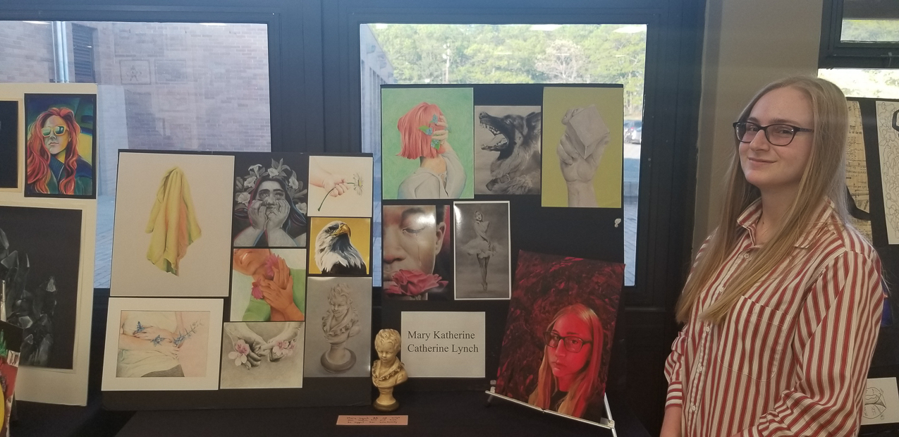 Mary Lynch art work on display...  ~~  