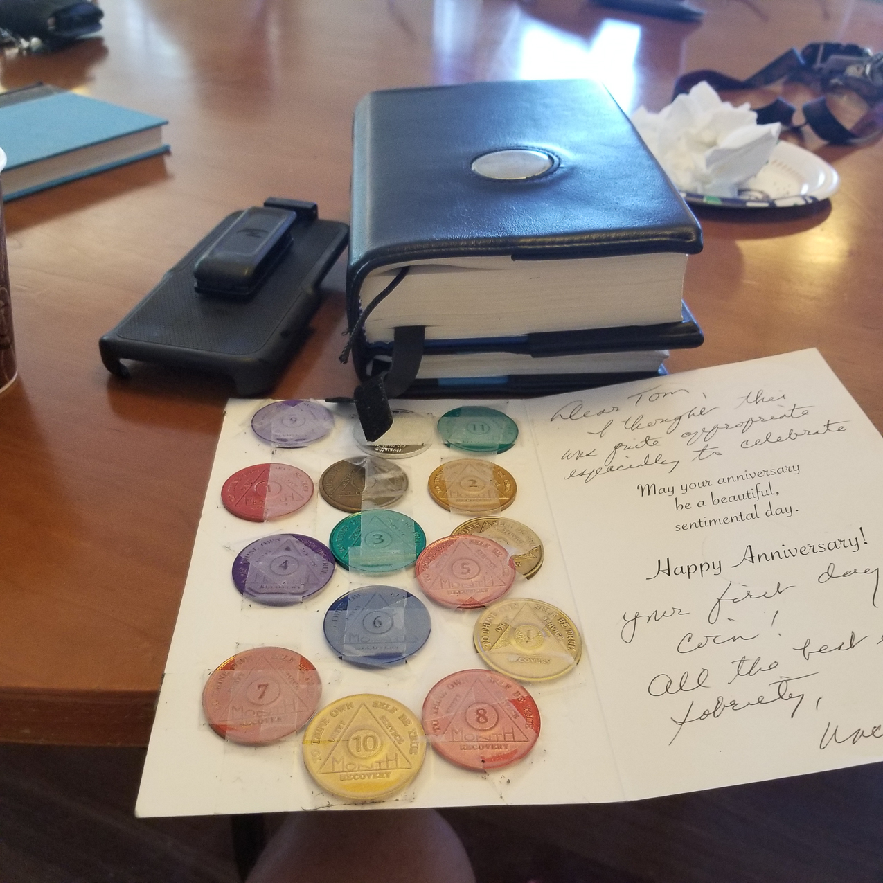 Uncle Chuck got me started in Philly 3 years ago.  AA Anniversary 