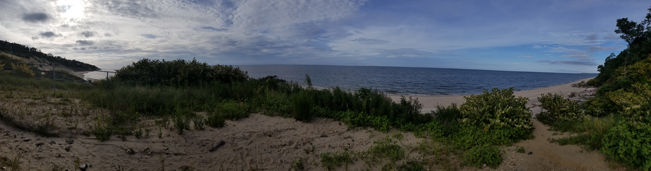 Bike Ride panorama of the LIS  ~~  