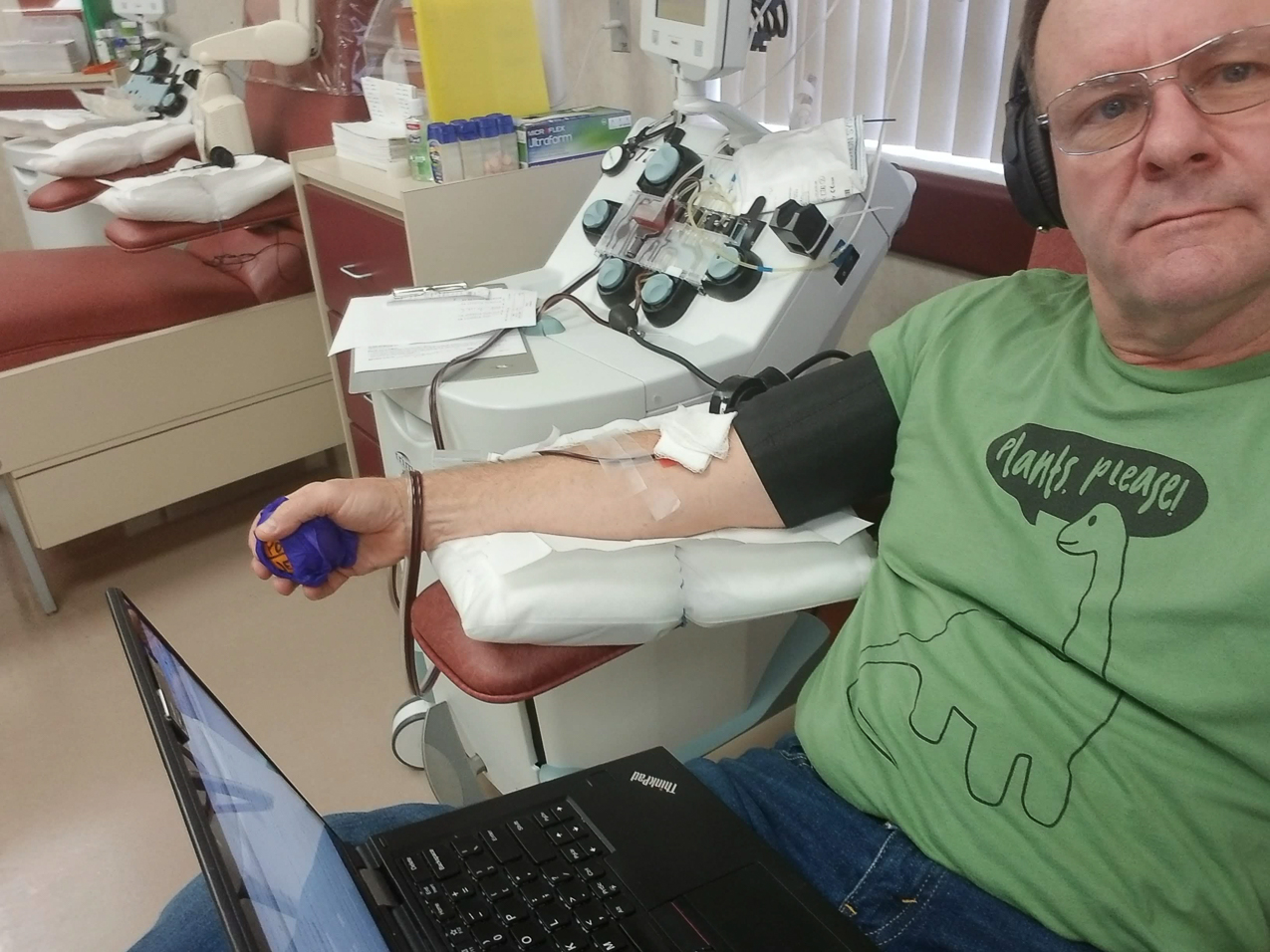 Double Red at the NY Blood Center  ~~  