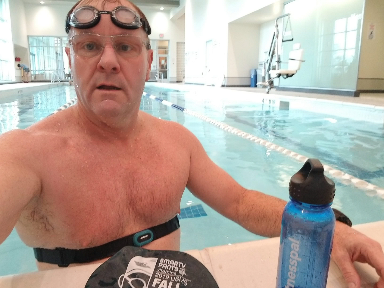 LaF - US Masters Swimming Smarty Pants 1 Mile Fall Challenge 2019  ~~  