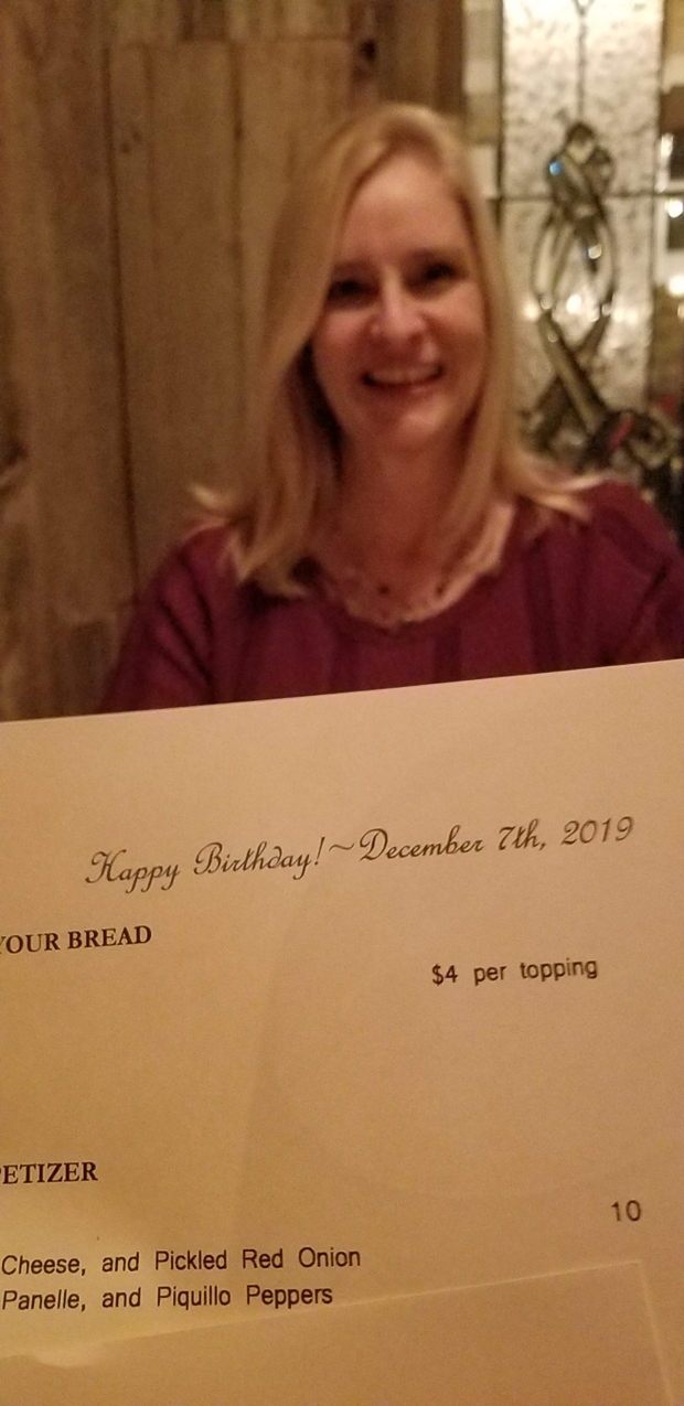 Gretchen's 55th B-day at Orto  ~~  