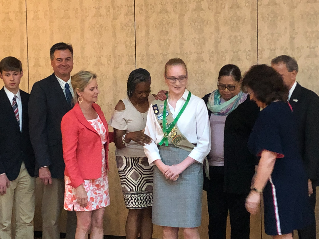 GOLD AWARD  ~~  Mary Lynch Girl Scout''s Highest Honor