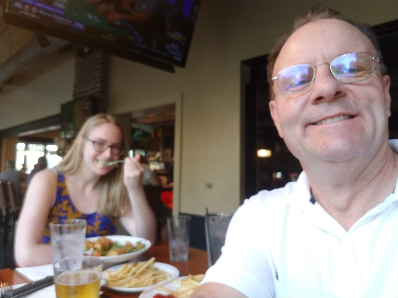 Mary the graduate on a road trip  ~~  