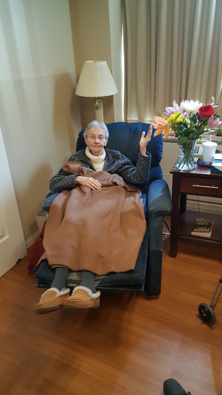 I went  to vist Aunt Sis in May of 2019 .....   ~~  