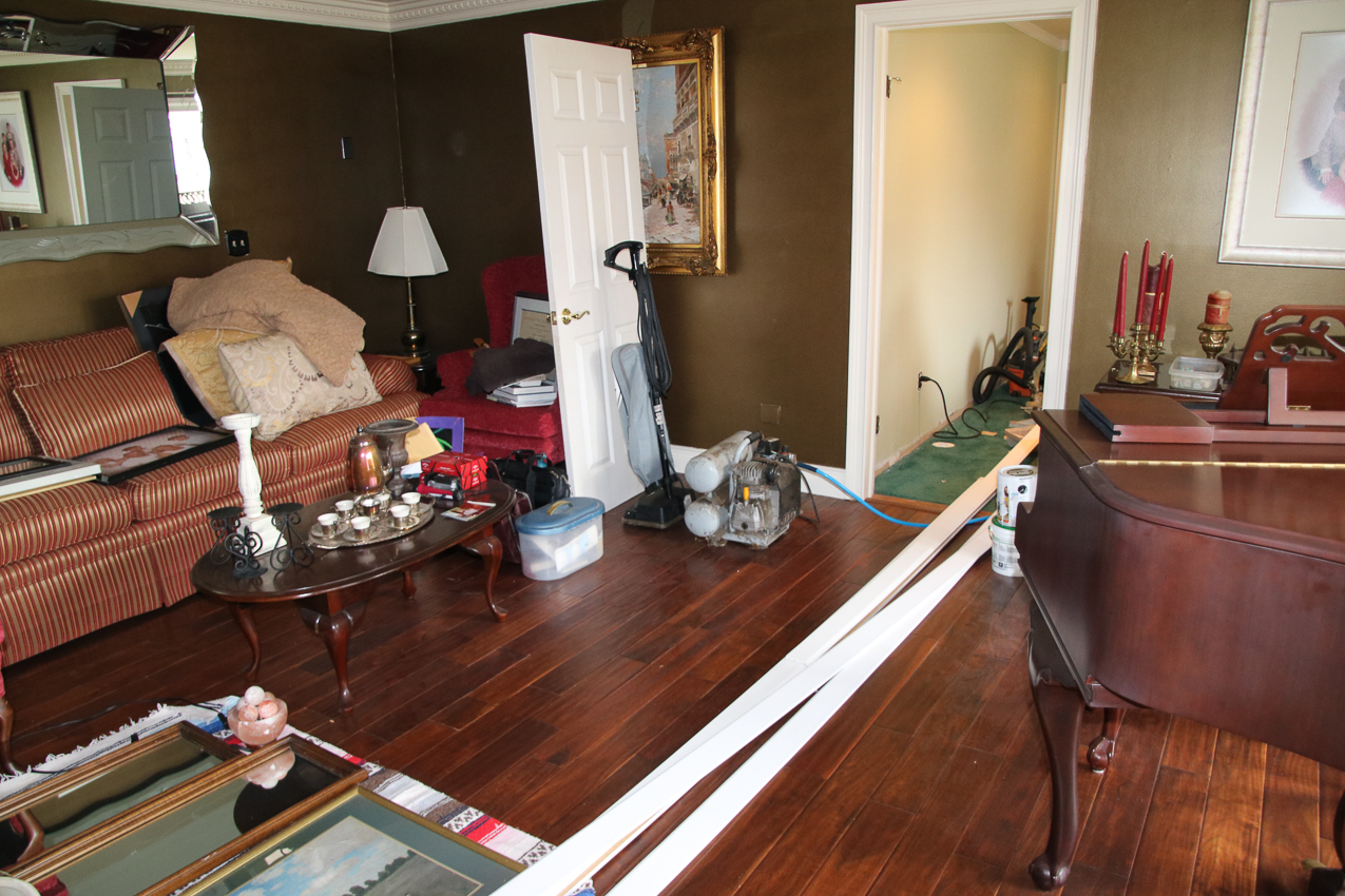 Mom-Mom Mint Chocolate Chip room!!!  ~~  The In-Law Suite gets a makeover