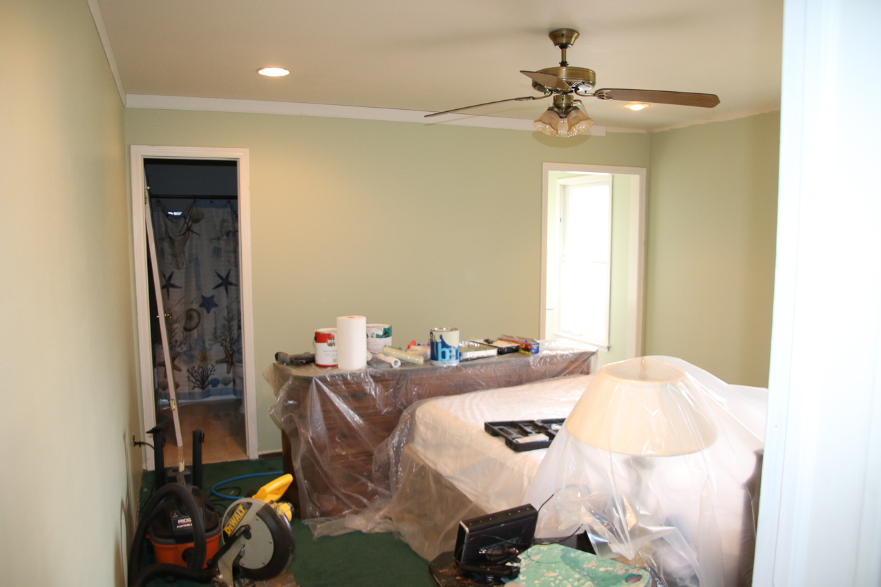 Mom-Mom Mint Chocolate Chip room!!!  ~~  The In-Law Suite gets a makeover