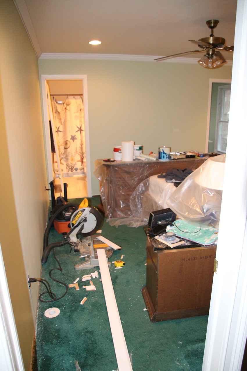 Mom-Mom Mint Chocolate Chip room!!!  ~~  The In-Law Suite gets a makeover