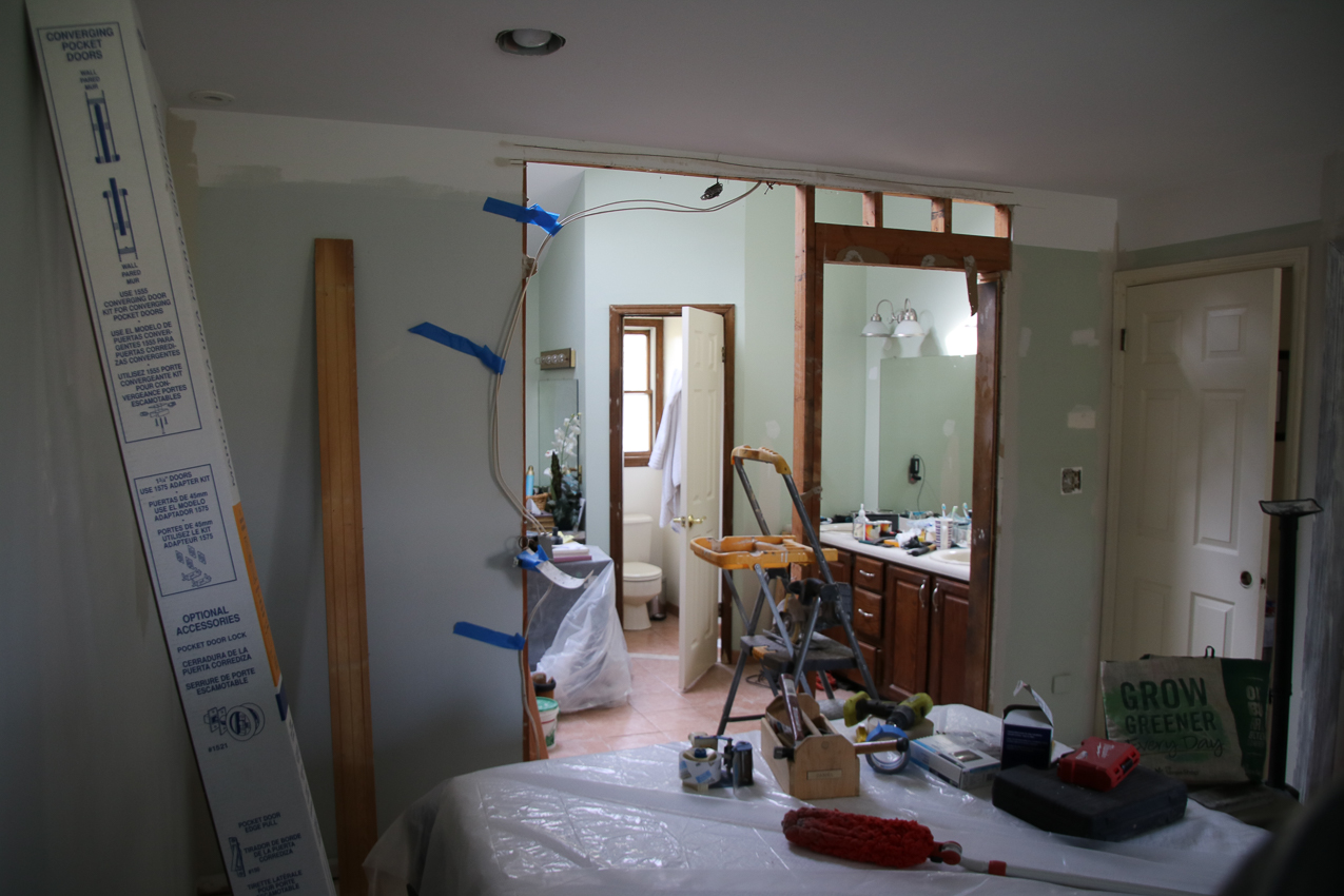 Pocket Door SO EASY project  ~~  COVID Projects