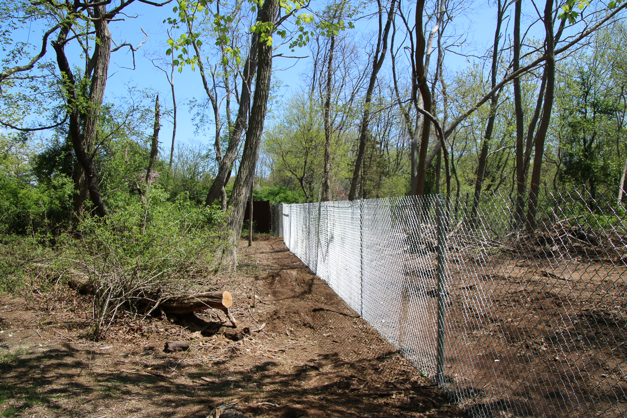 The Town Sump Fence  ~~  
