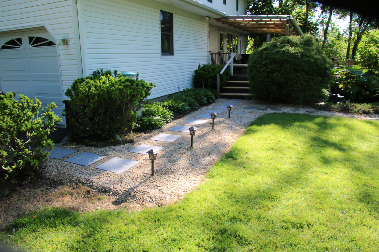 Raised Garden Project 1,230 COVID lockdown  ~~  Gravel and extra garden and lots of deer countermeasures.