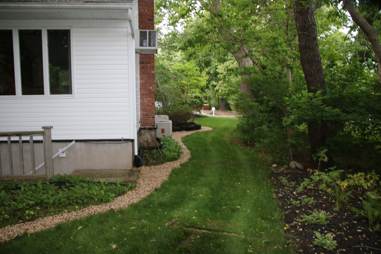 Raised Garden Project 1,230 COVID lockdown  ~~  Garden, Stones, Mulch , Top Soil