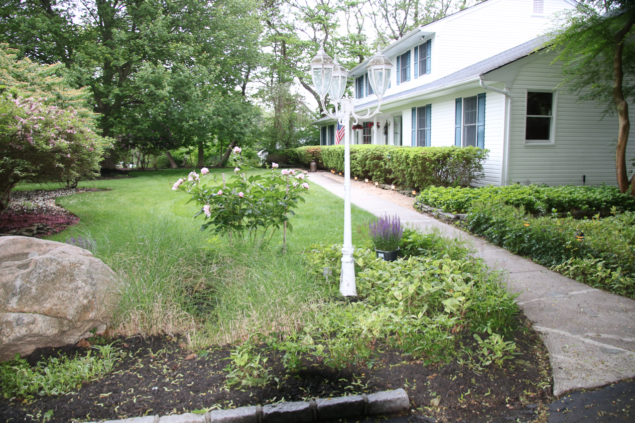 Raised Garden Project 1,230 COVID lockdown  ~~  Garden, Stones, Mulch , Top Soil