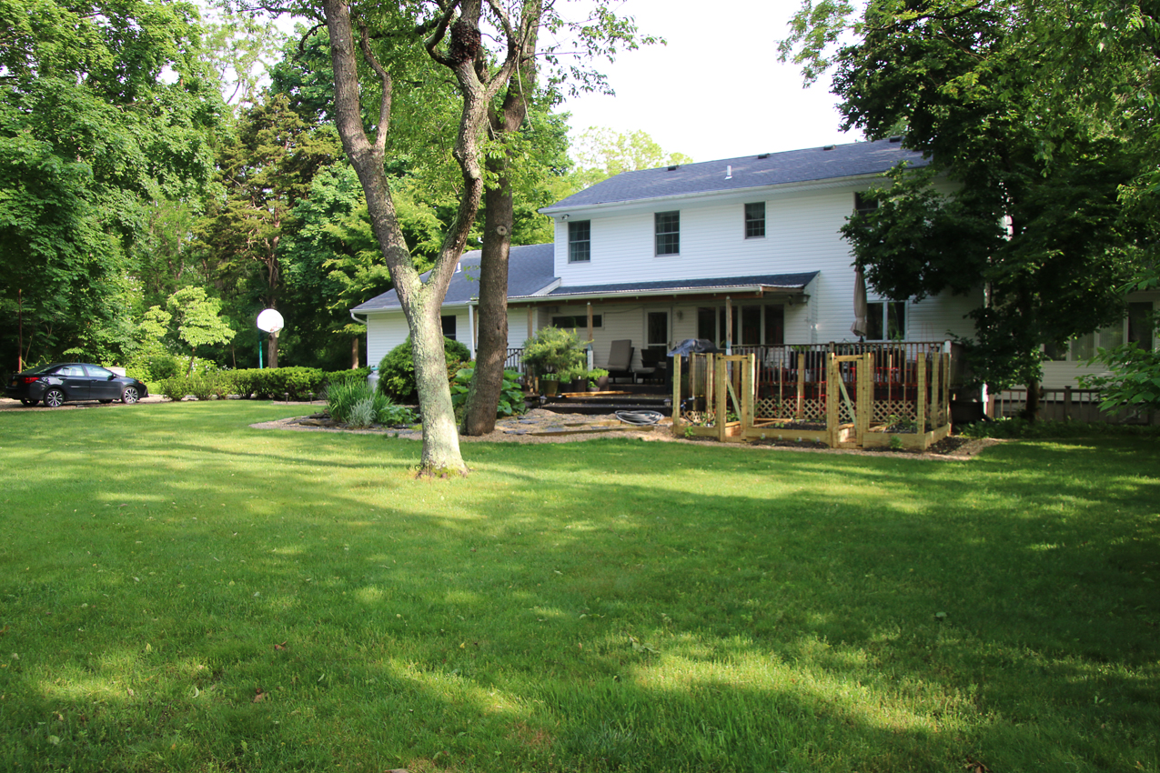 Raised Garden Project 1,230 COVID lockdown  ~~  Gravel and extra garden and lots of deer countermeasures.