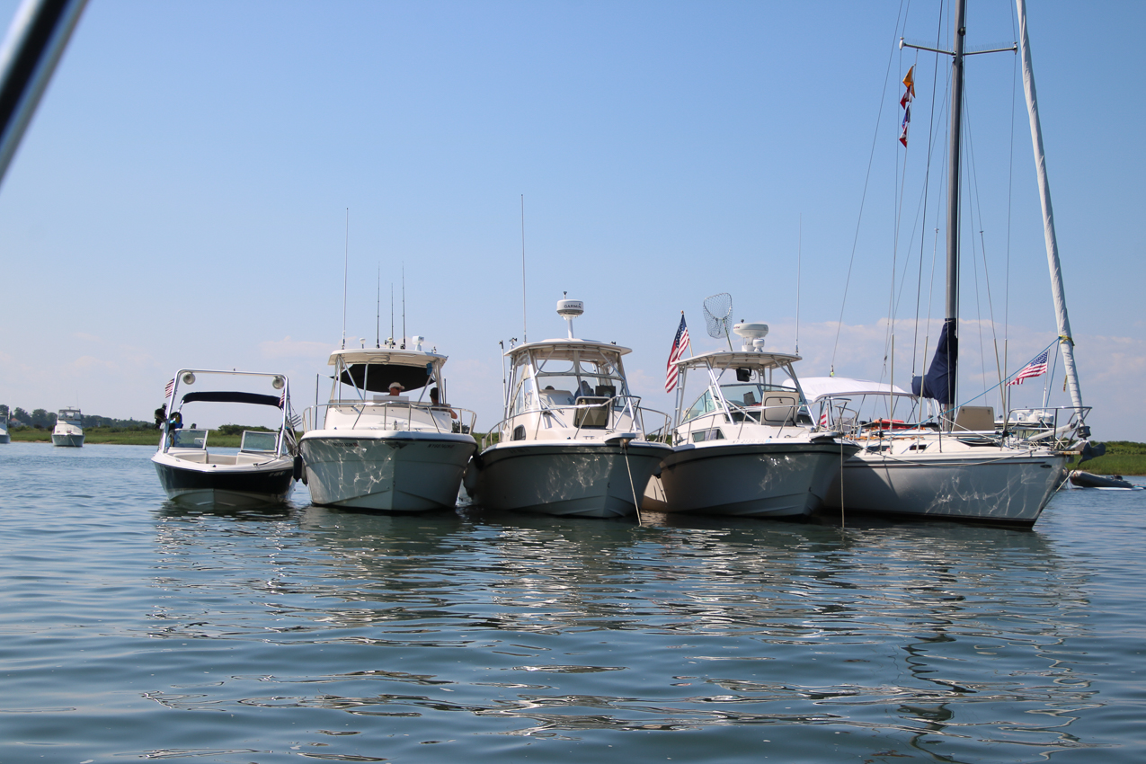   ~~  July 4th 2020 out with friends on the water.