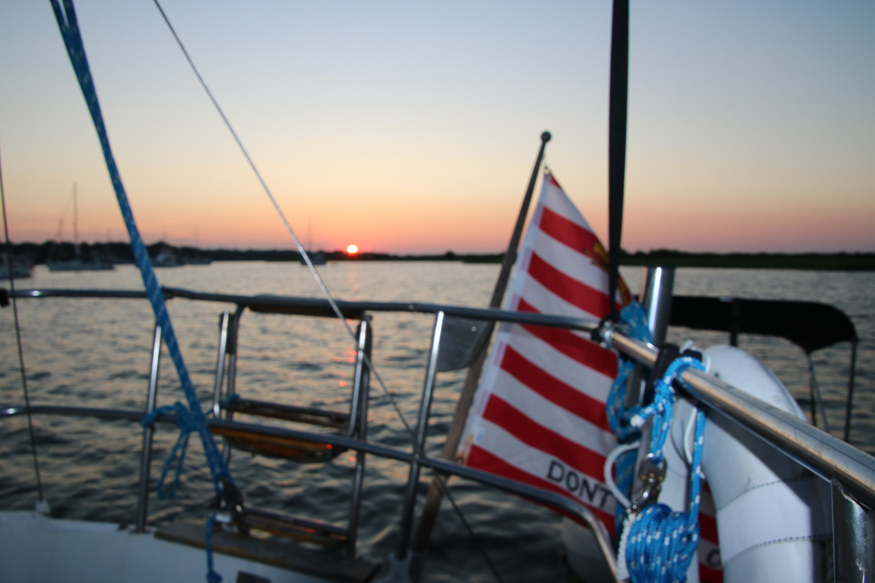   ~~  July 4th 2020 out with friends on the water.