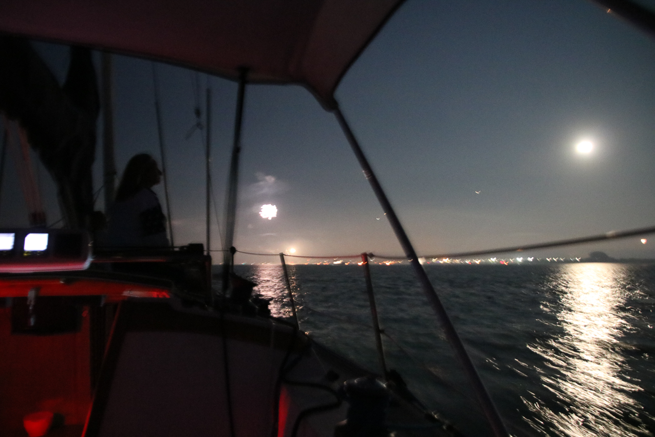   ~~  July 4th 2020 out with friends on the water.