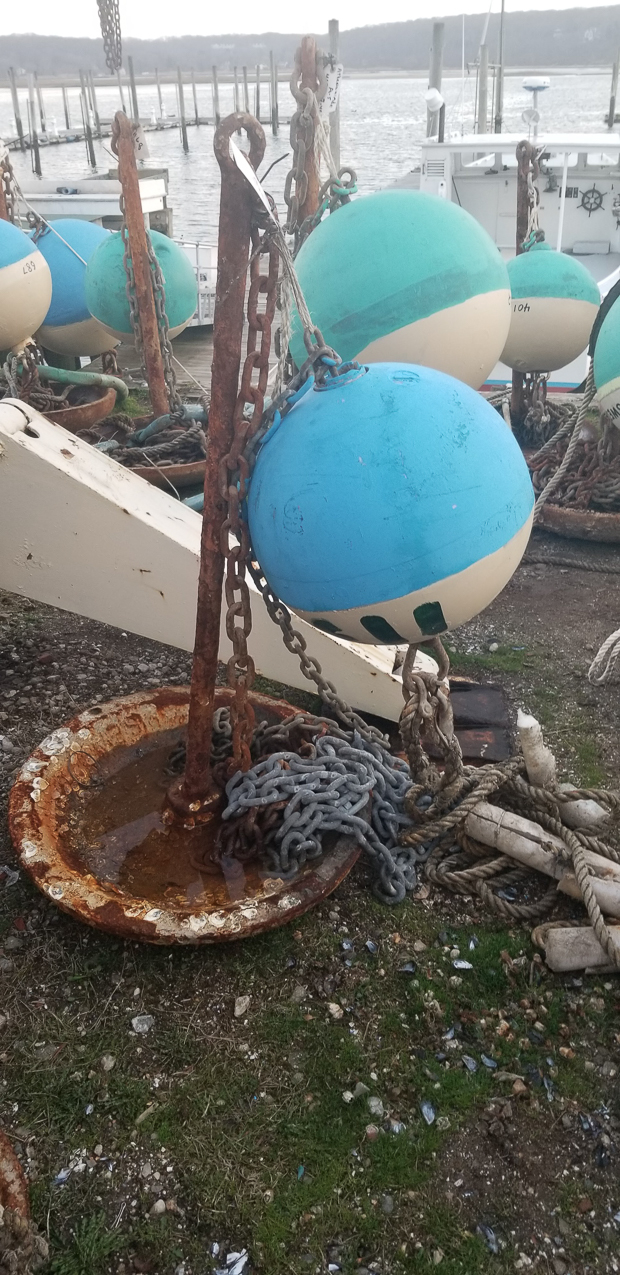 s/v Akula's Mooring 113 400lb.  she was on it through 2 hurricane's and a tropical storm.  ~~  