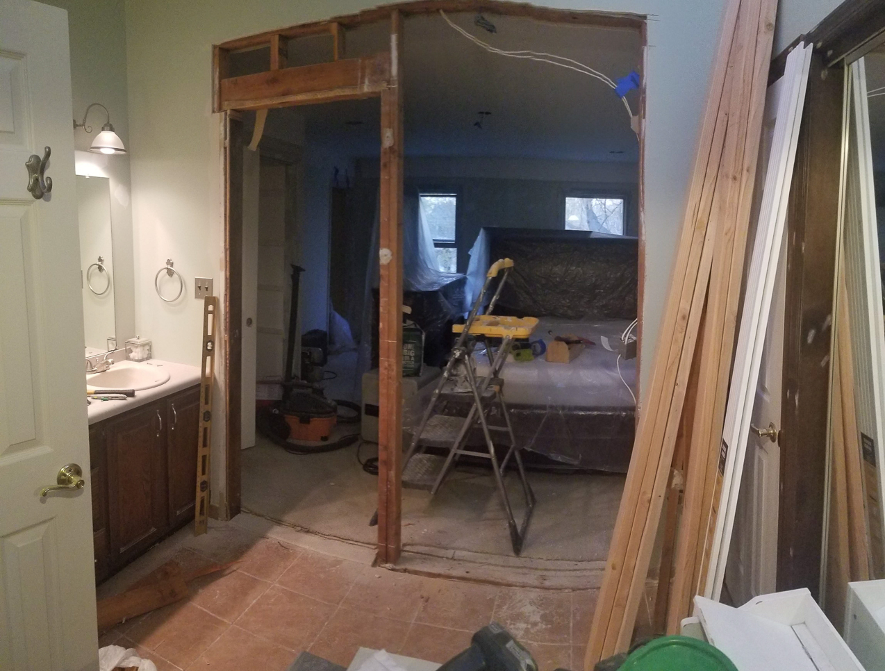 Pocket Door SO EASY project  ~~  COVID Projects